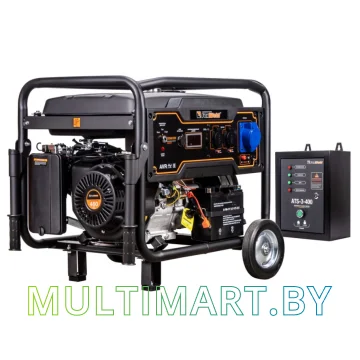 Бензиновый генератор FoxWeld Expert G9500 EW (с блоком автоматики)